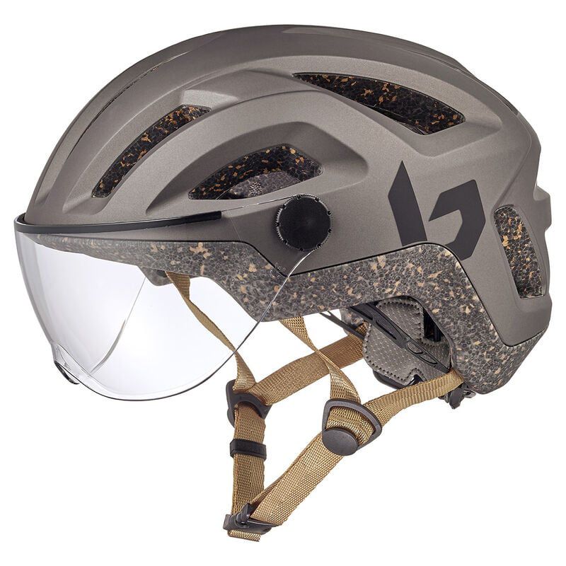 Bollé React Visor urban bike helmet with visor – Hirondelle Bike Shop