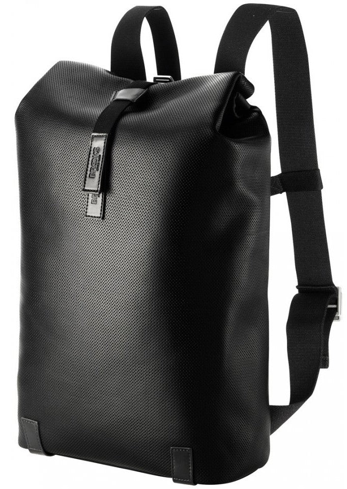 brooks backpack leather Brooks Pickwick Reffective Leather Large Reflective Leather Backpack – Hirondelle Bike Shop