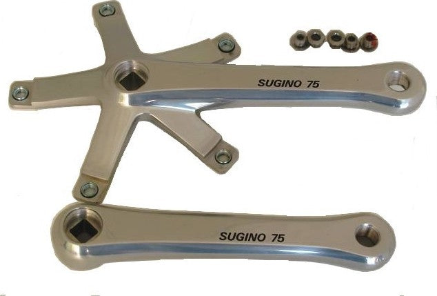 Sugino 75 SG75 144 NJS crankset – Hirondelle Bike Shop