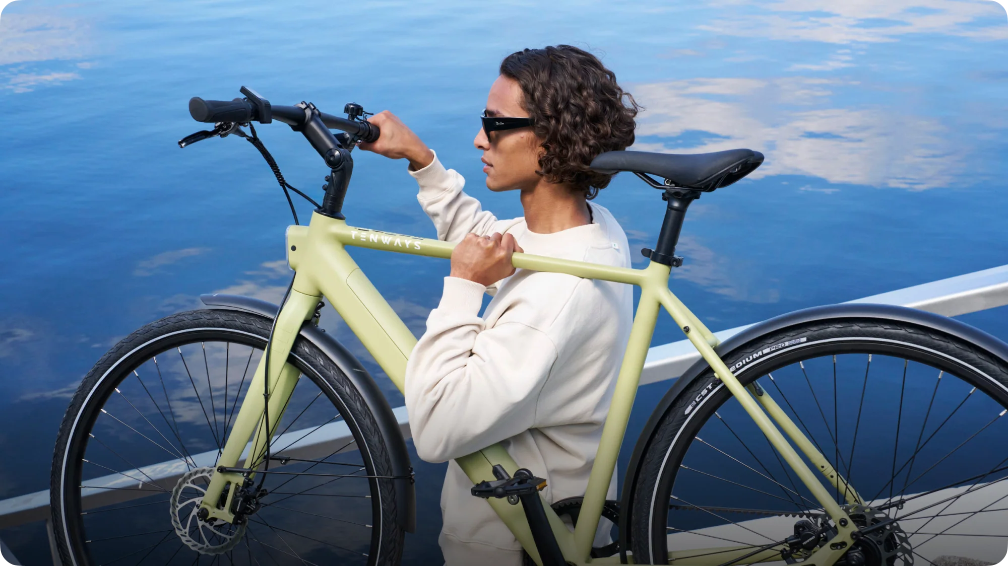 TENWAYS CGO600 Pro electric city bike