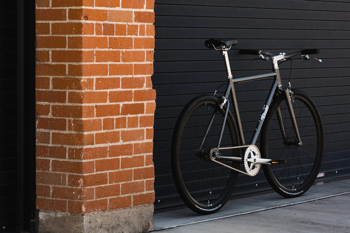 State Bicycle Co. 4130, Hammered Powder Coat Fixed Gear / Single Speed Bike