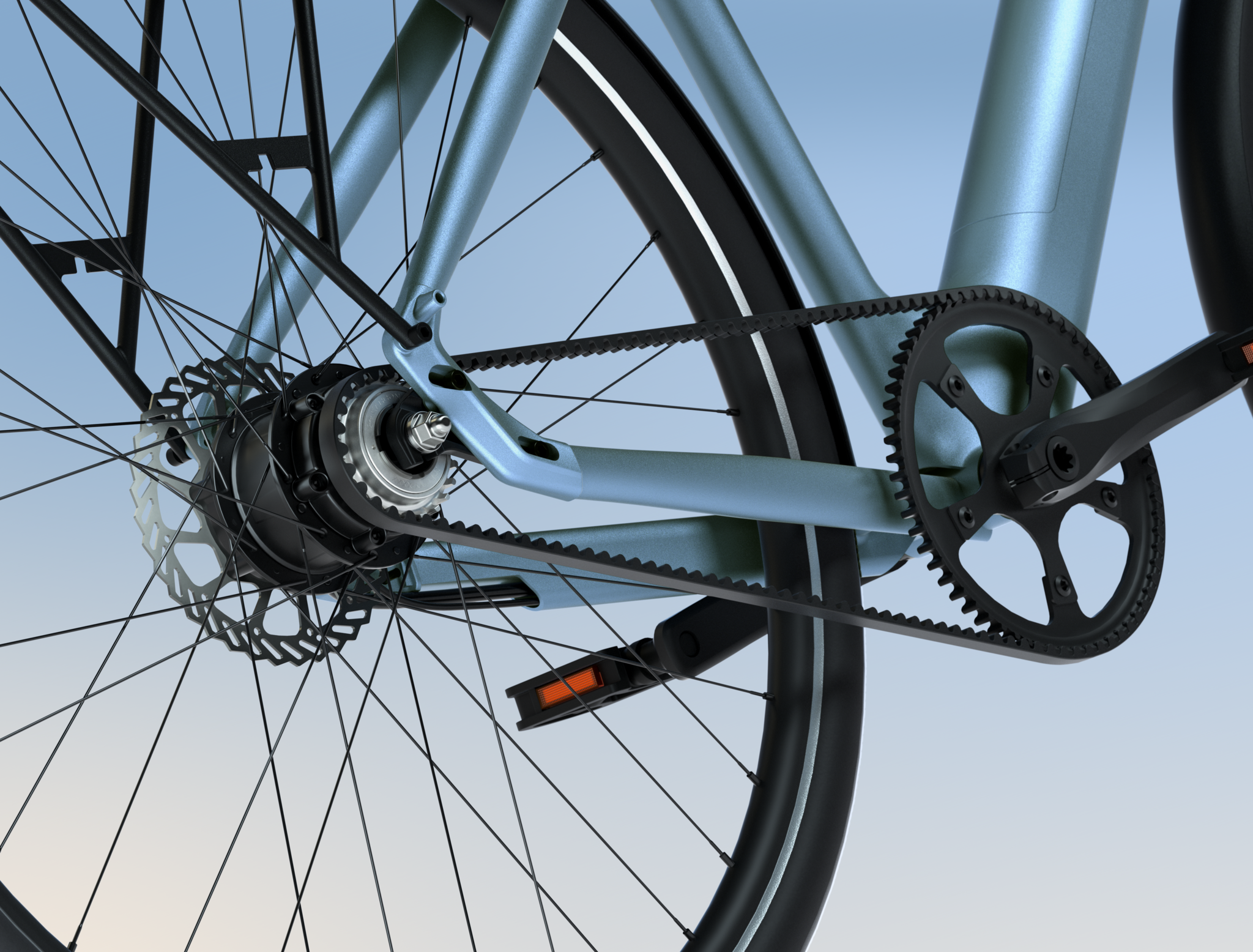 TENWAYS CGO800S electric city bike