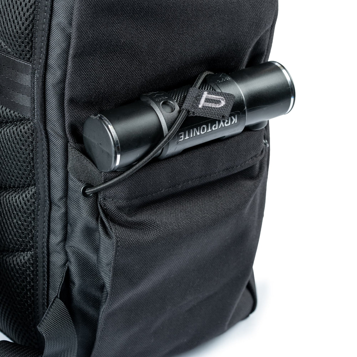 Chrome Initiate 26L backpack U-lock holder with stretch cord