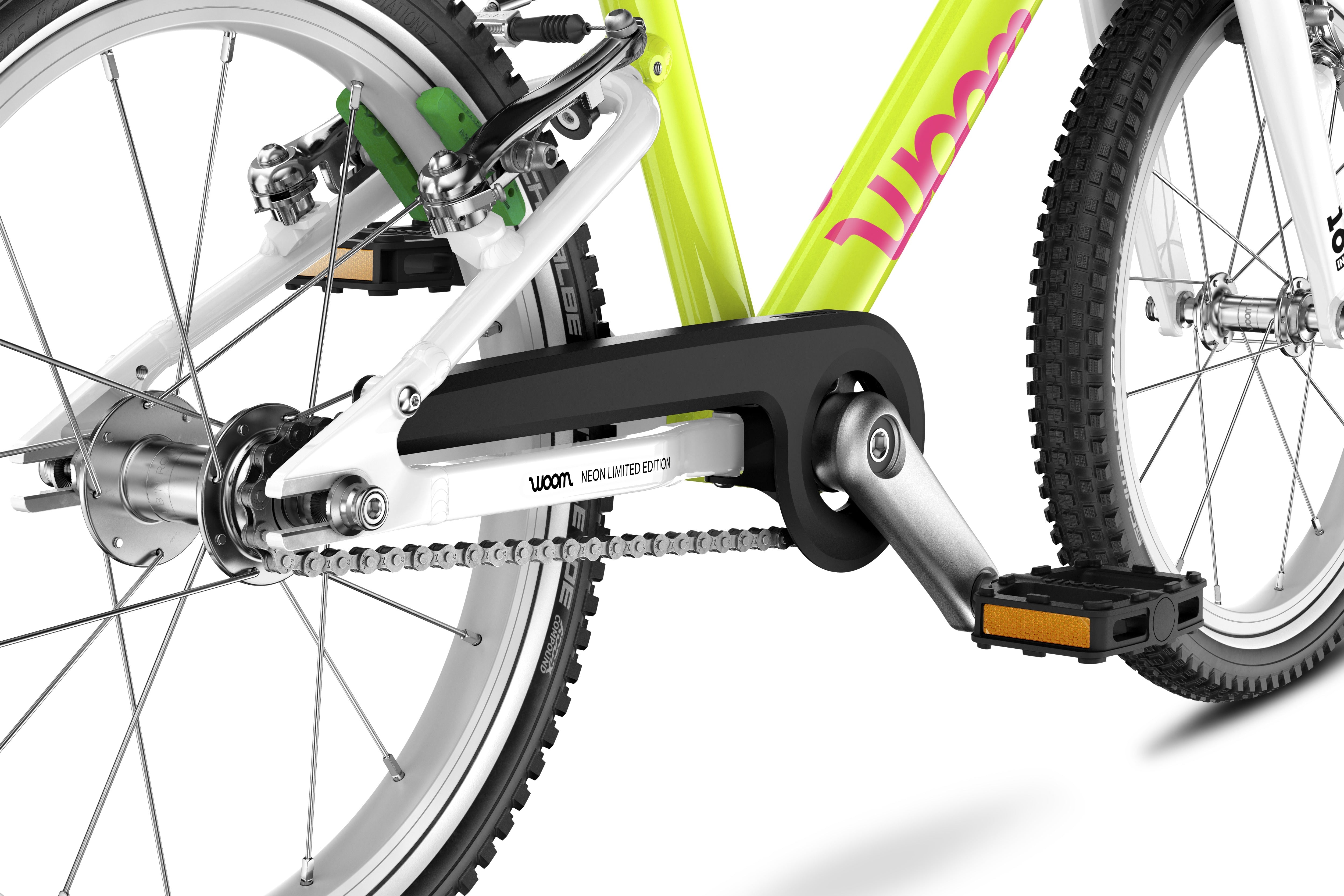 Vélo enfant 4-6 ans 16" Woom GO 3 Automagic