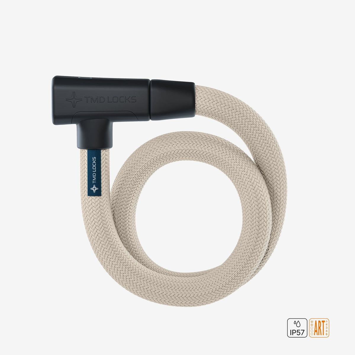 TMD Chain Lock 110 cm Beige side view ART-2 certified