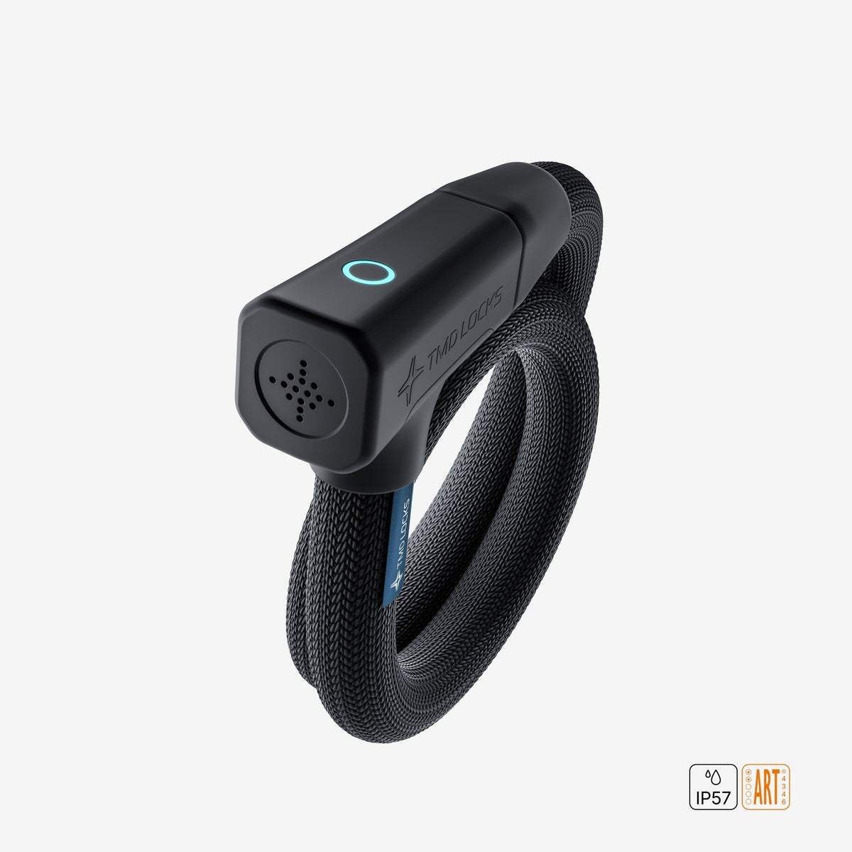 TMD Chain Lock 110 cm keyless smart bike lock in Black