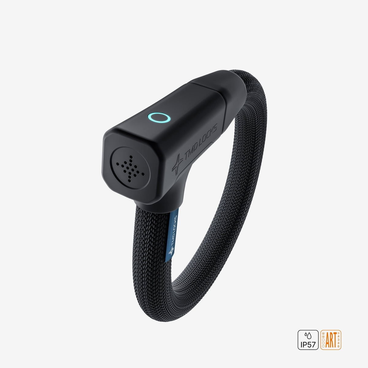 TMD Chain Lock 70 cm Mini keyless smart bike lock in Black