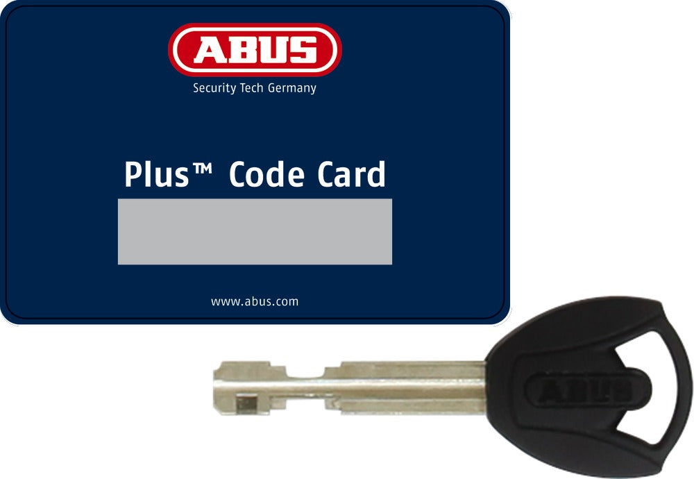 Abus Bordo 6000A/90 Vouwfietsslot met Alarm Zwart