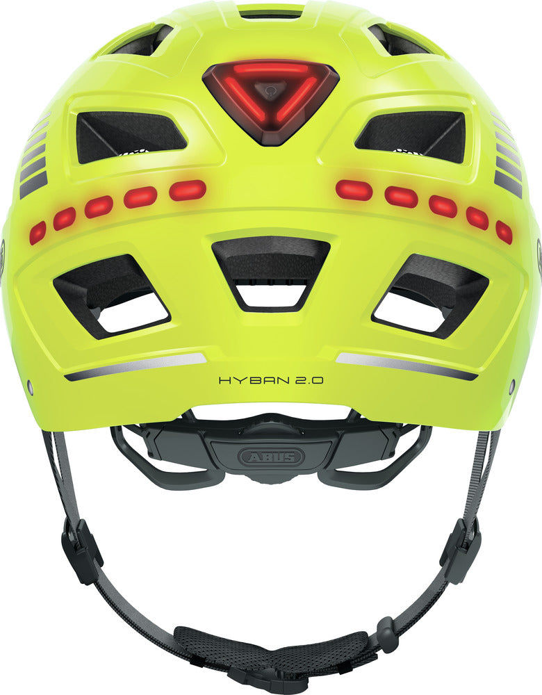 Abus Hyban 2.0 LED USB bicycle helmet
