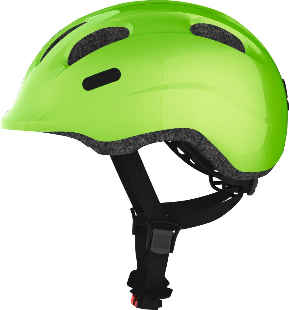 Abus Smiley 2.0 Sparpkling Green children's bicycle helmet