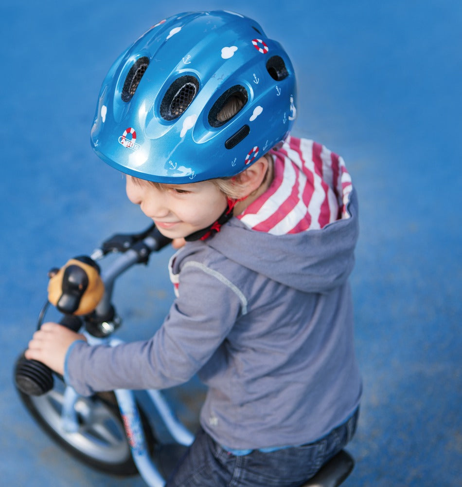 Abus Smiley 2.0 Sparkkling Groene kinderfietshelm