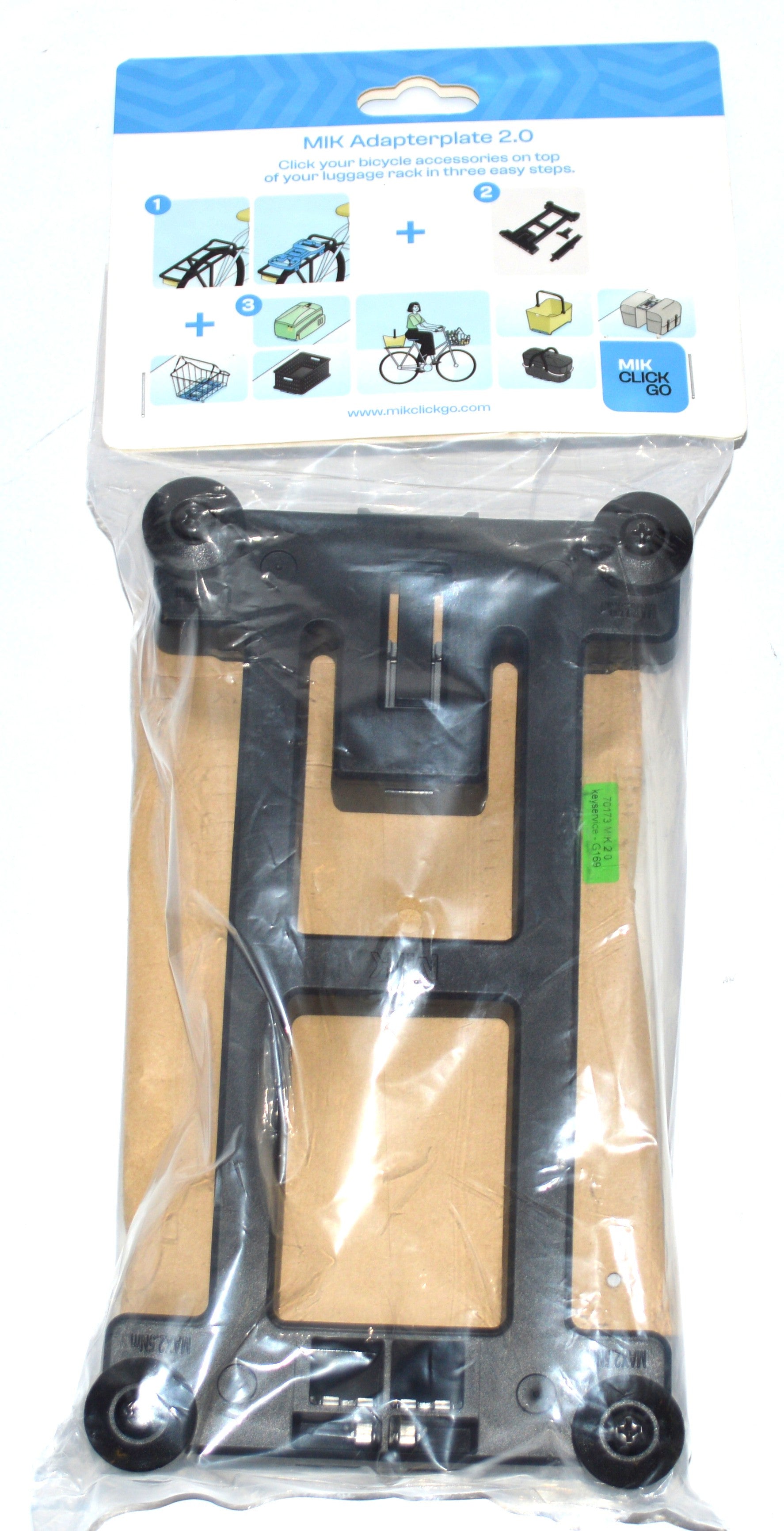 Adapter plate + key MIK Adapter Plate