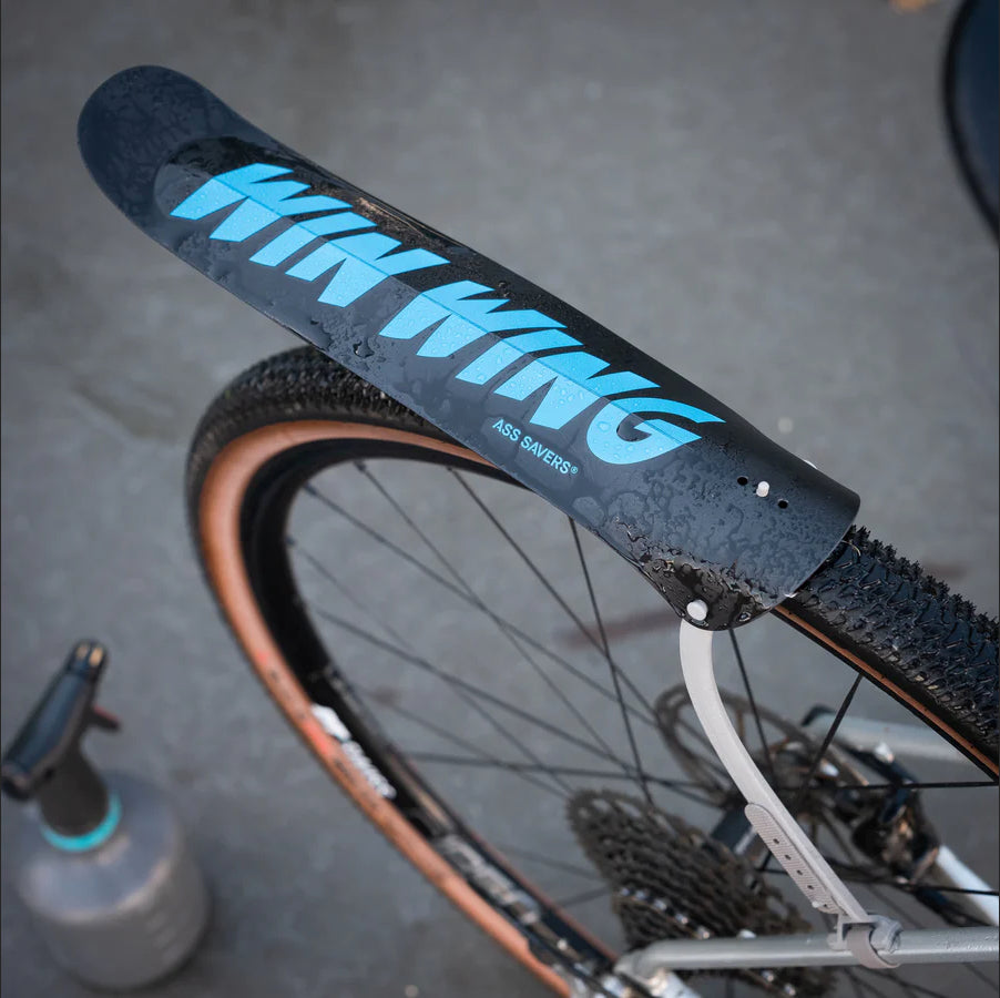 Parafango posteriore Ass Savers Win Wing Gravel - Logo