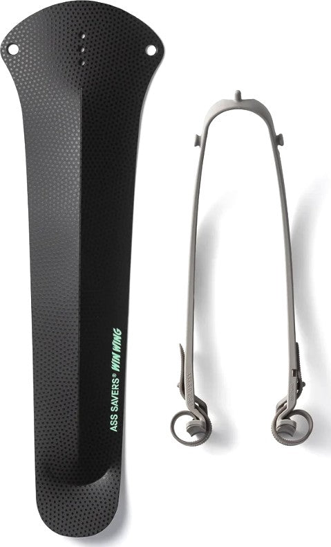 Ass Savers Win Wing Road Rear Fender - Black Dots