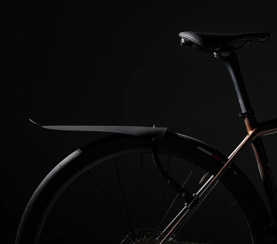 Parafango posteriore Ass Savers Win Wing Road - Stealth nero