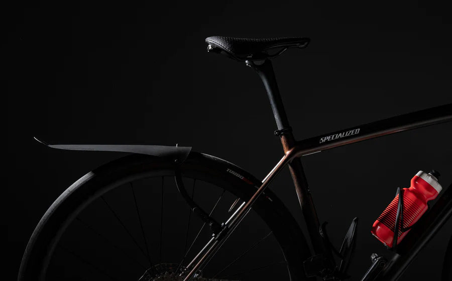 Parafango posteriore Ass Savers Win Wing Road - Stealth nero