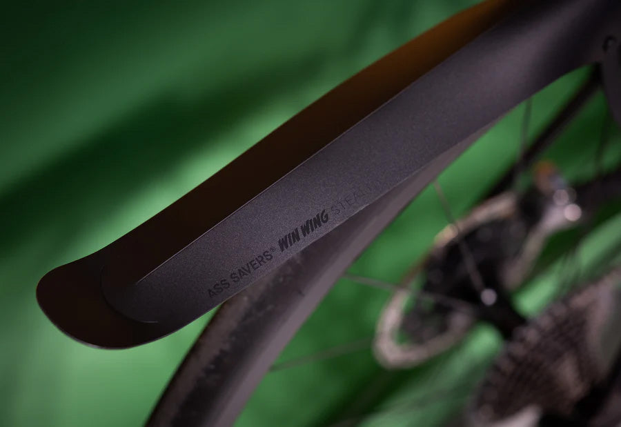 Parafango posteriore Ass Savers Win Wing Road - Stealth nero