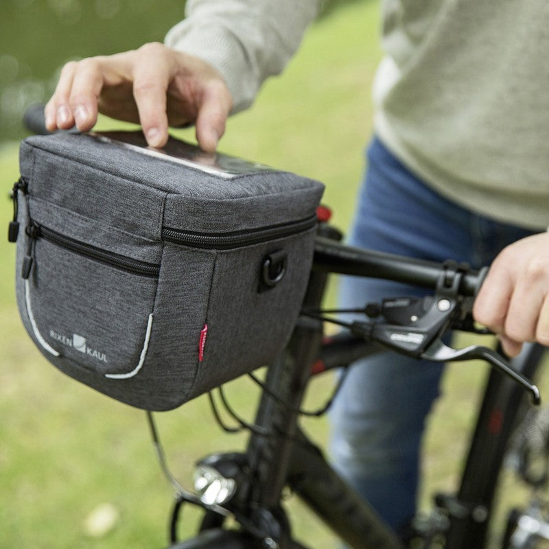 Aventour Compact City Klickfix stuurtas met smartphonehoes