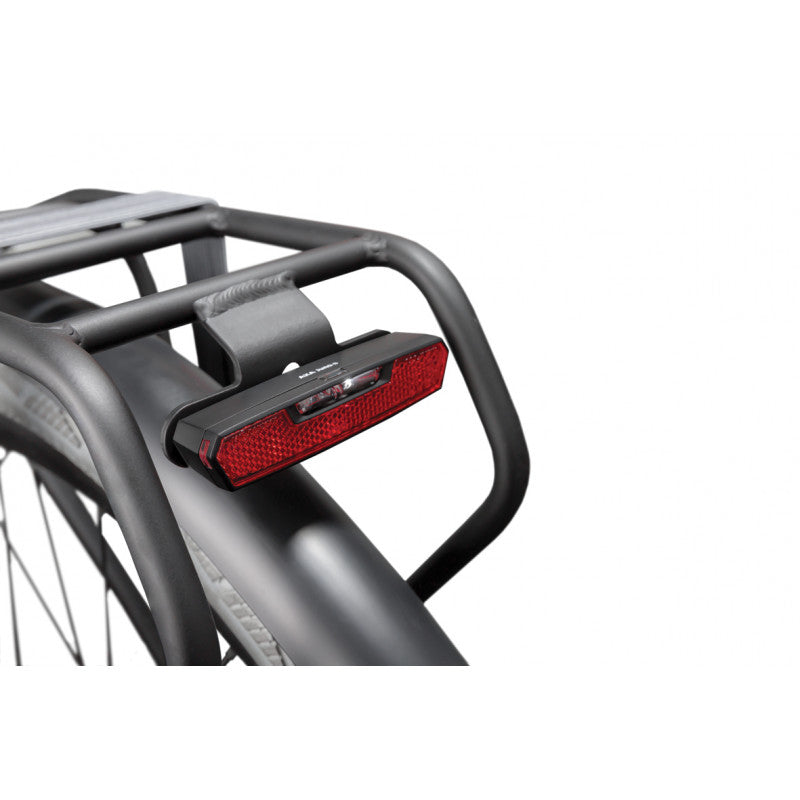 Axa Juno 50 mm battery-powered rear light for bicycle luggage rack