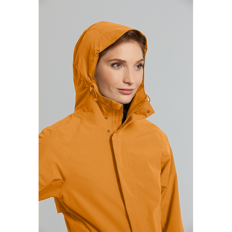 Basil Mosse women's rain parka