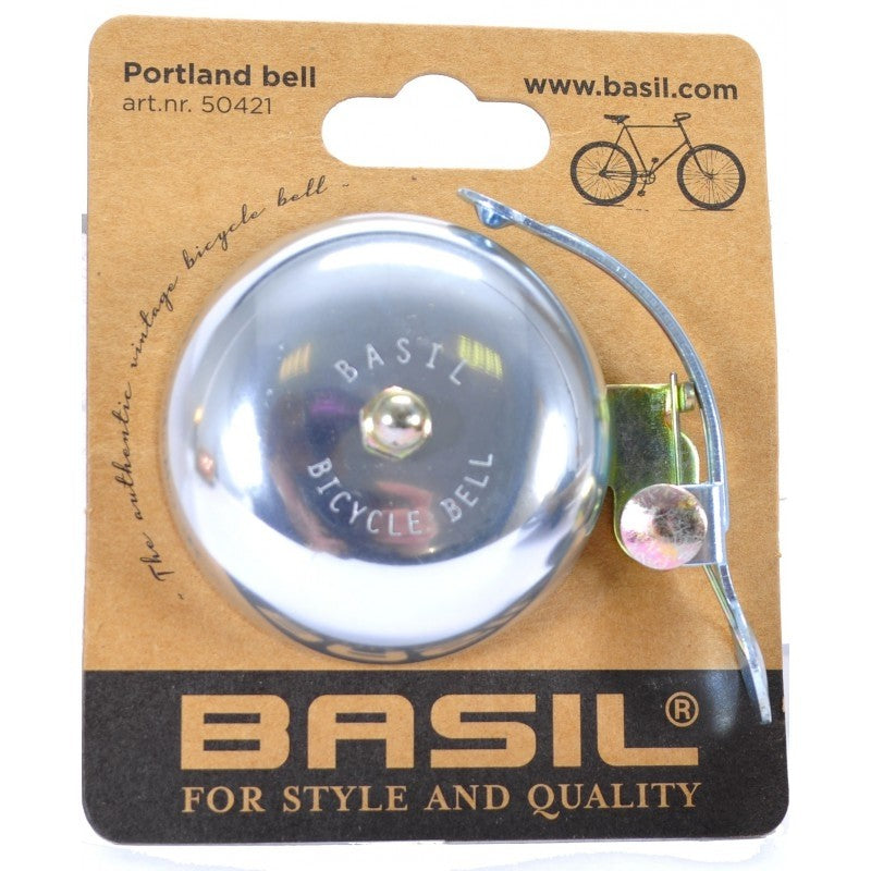 Basil Portland doorbell 55 mm silver