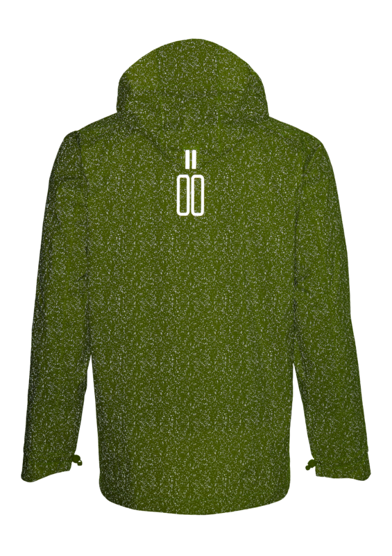 Basil Skane HiVis women's rain jacket