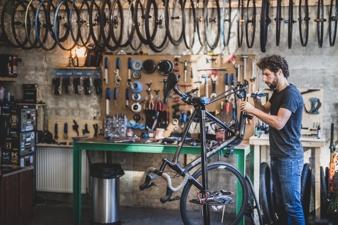 Pie de reparación de bicicletas BBB Profimount