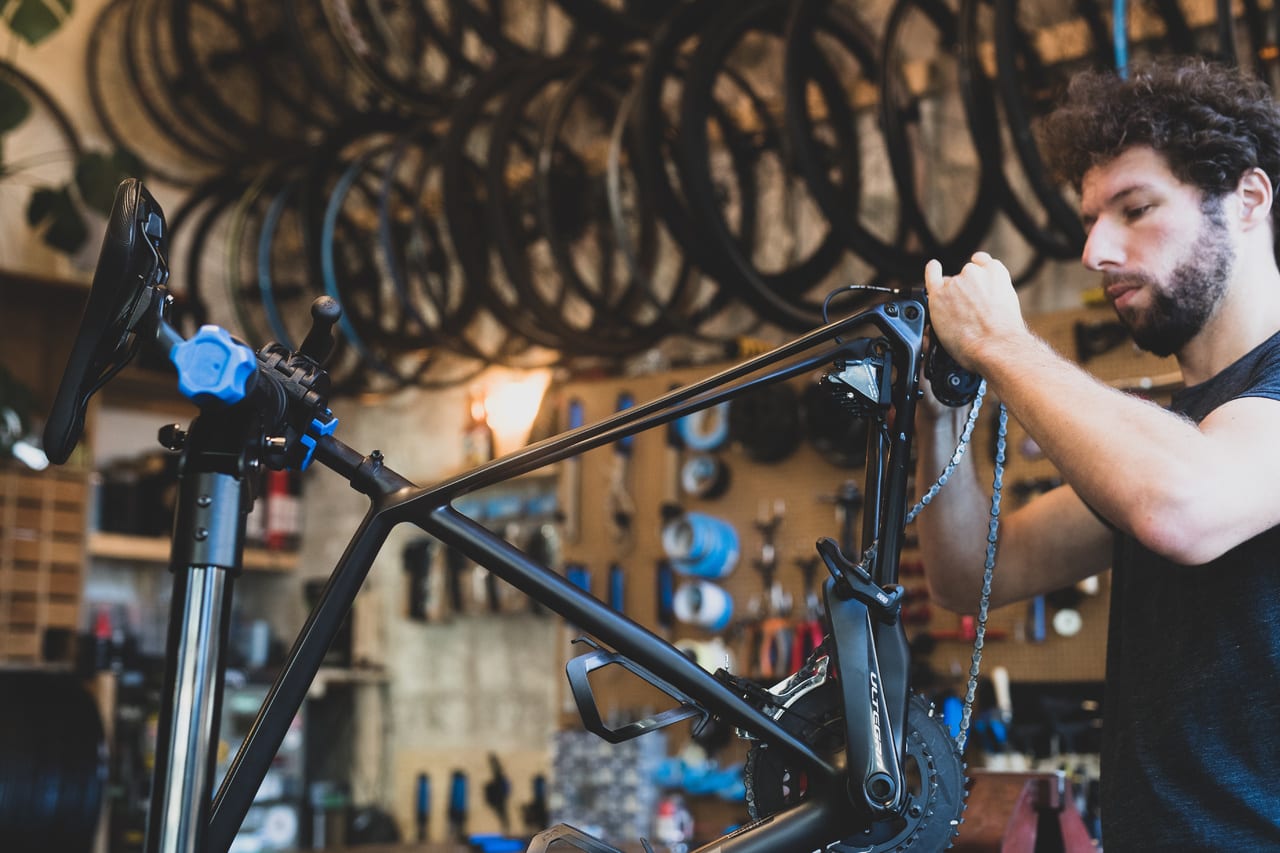 Pie de reparación de bicicletas BBB Profimount