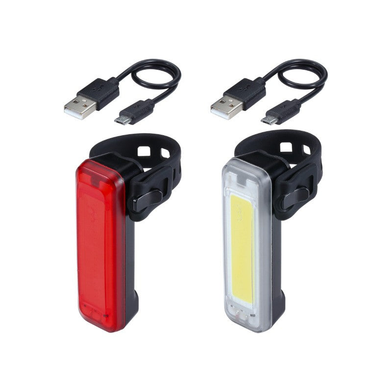 Kit de luces LED para bicicleta delanteras y traseras BBB Signal