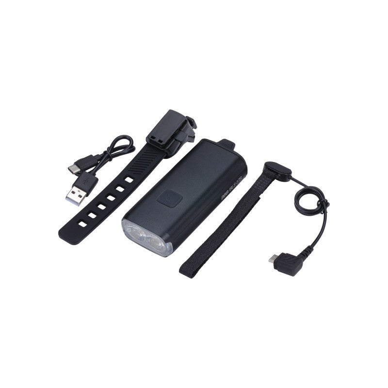 BBB StrikeDuo 2000 front bike light