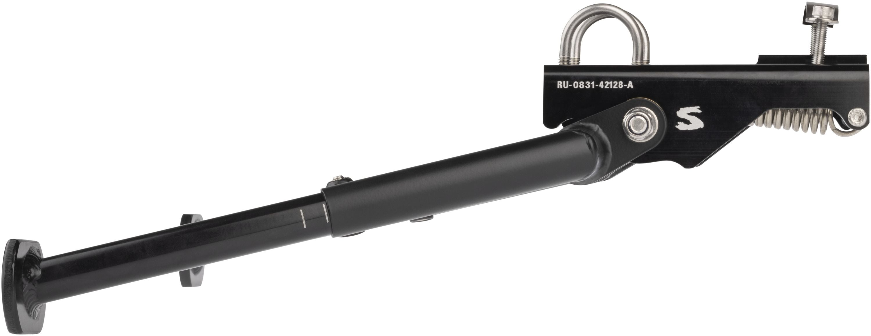 Béquille double vélo cargo large Surly Big Dummy, noire