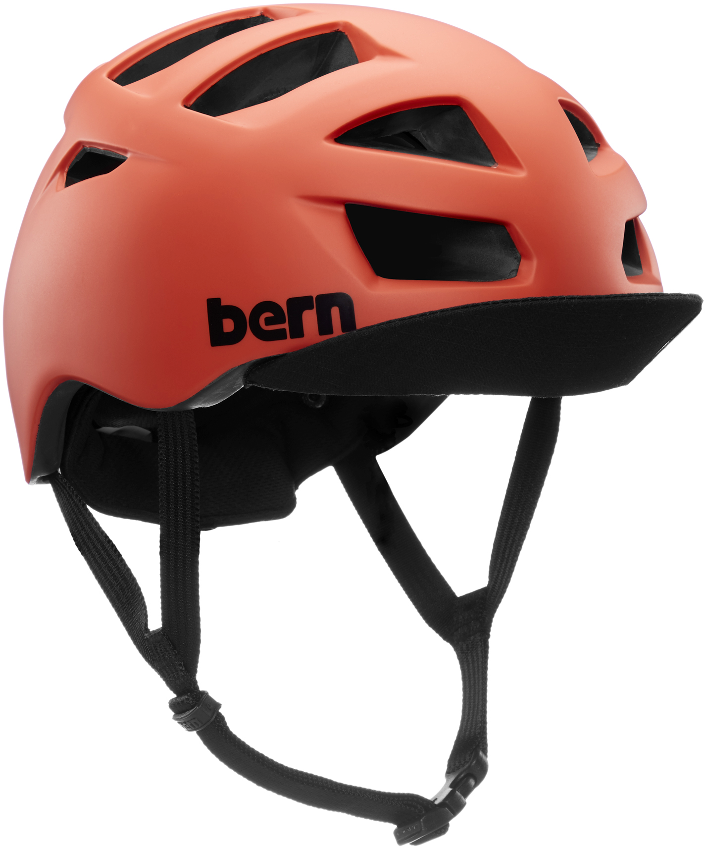 bern allston bike helmet huntrer DVRT DVRT / M / Satin White breathes easy and gently hugs your head with a moisture control liner Bern Allston Helmet - Bike