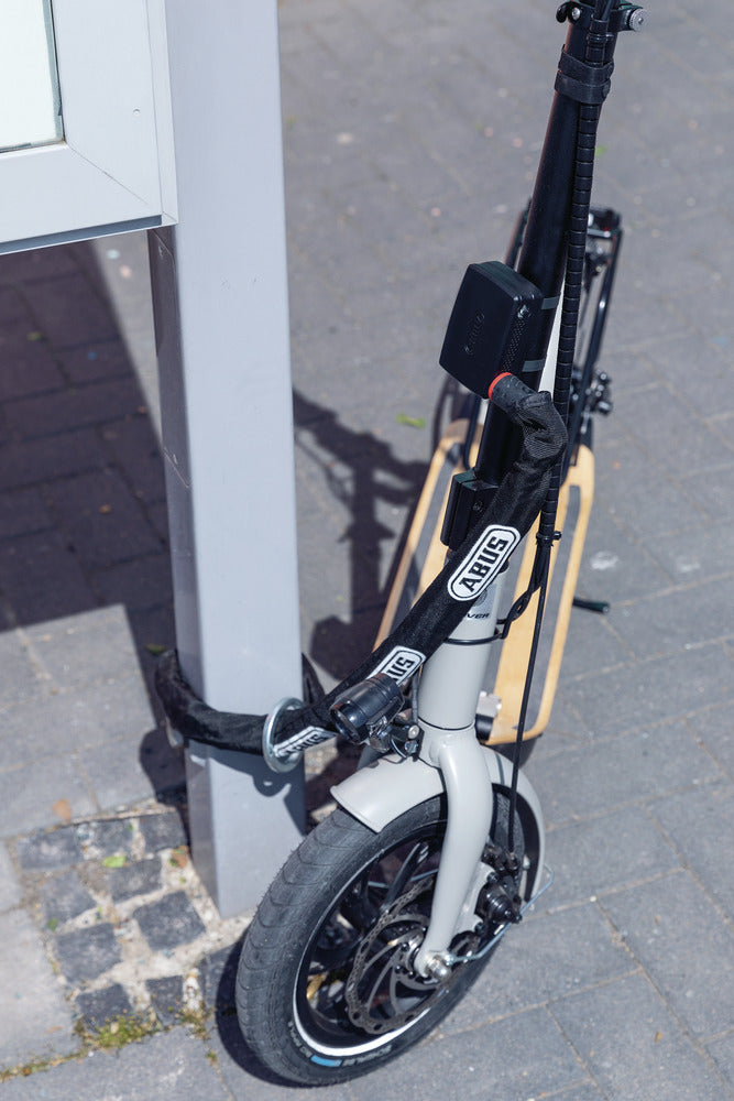 Alarme pour Vélo 100 db Abus Alarmbox 2.0 + Chaîne 6KS