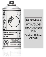Barniz transparente para bicicletas Spray.Bike Satinado/Brillo