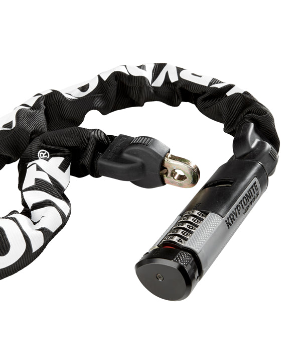 Fietskettingslot 90 cm Kryptonite Kryptolok 990 met code