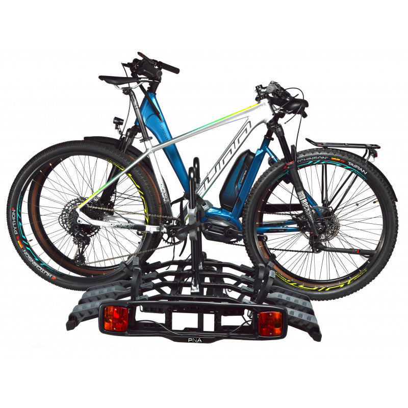 Fahrradträger auf PNA-Anhängerkupplung für 4 Fahrräder