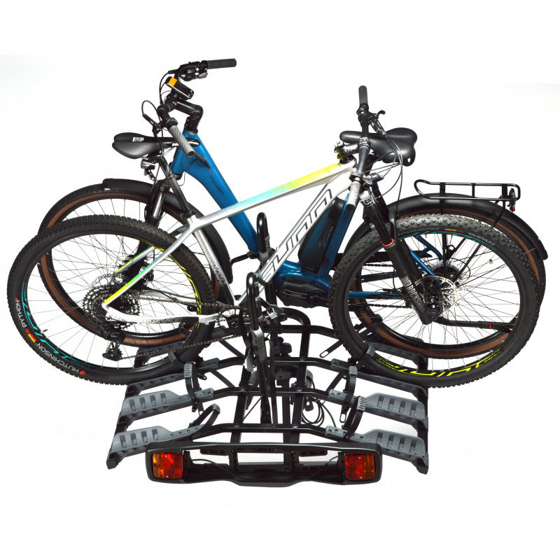 Fahrradträger auf PNA-Anhängerkupplung für 4 Fahrräder