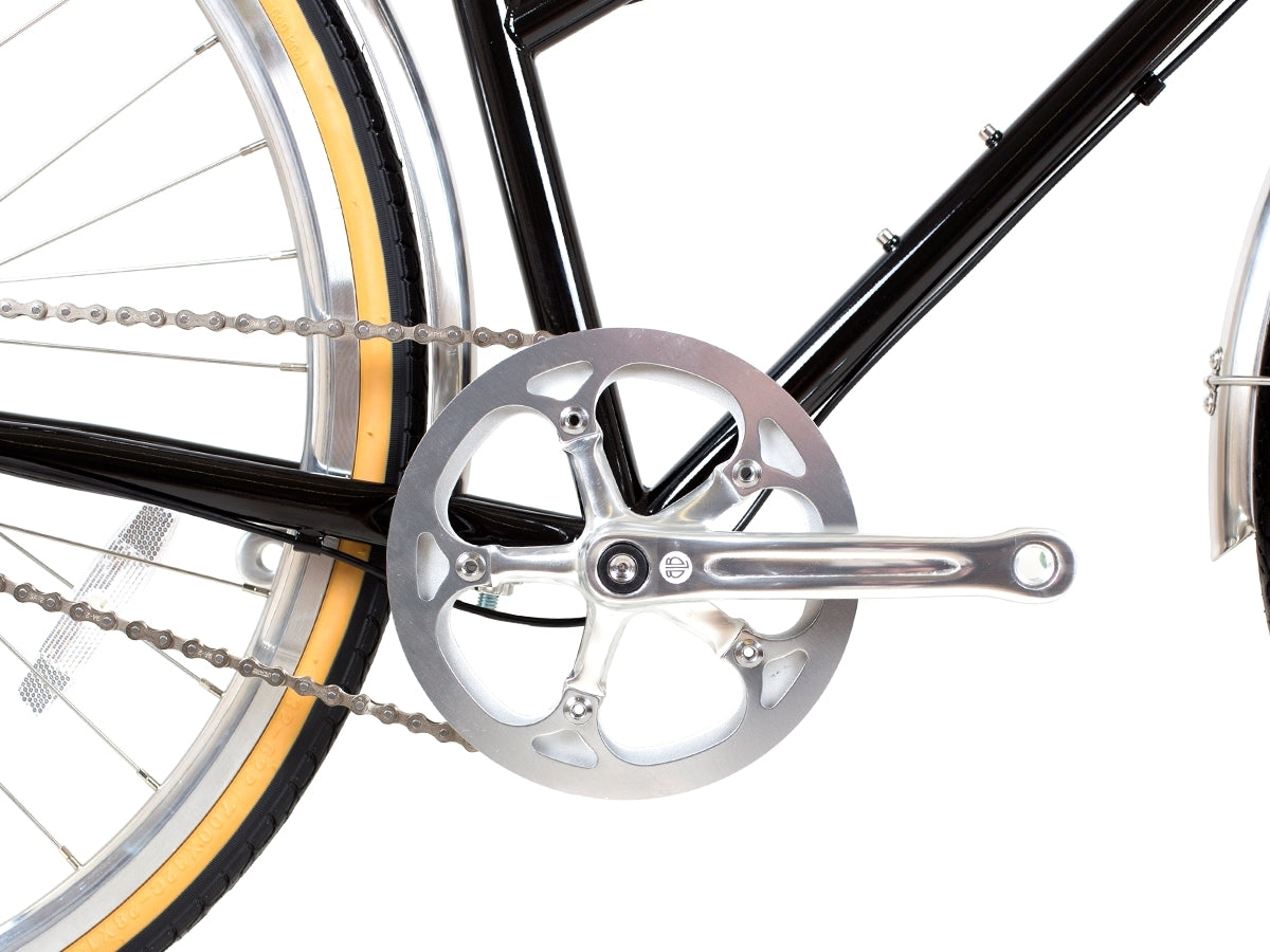 BLB Butterfly 3SPD Citybike Schwarz