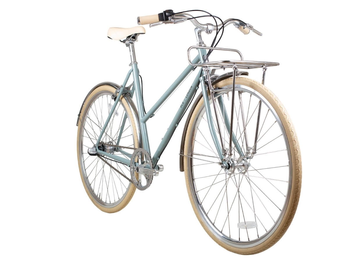 BLB Butterfly 3SPD Pastellgrünes Stadtfahrrad