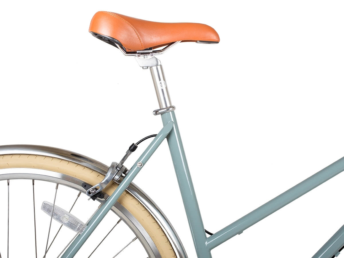 BLB Butterfly 3SPD Pastellgrünes Stadtfahrrad