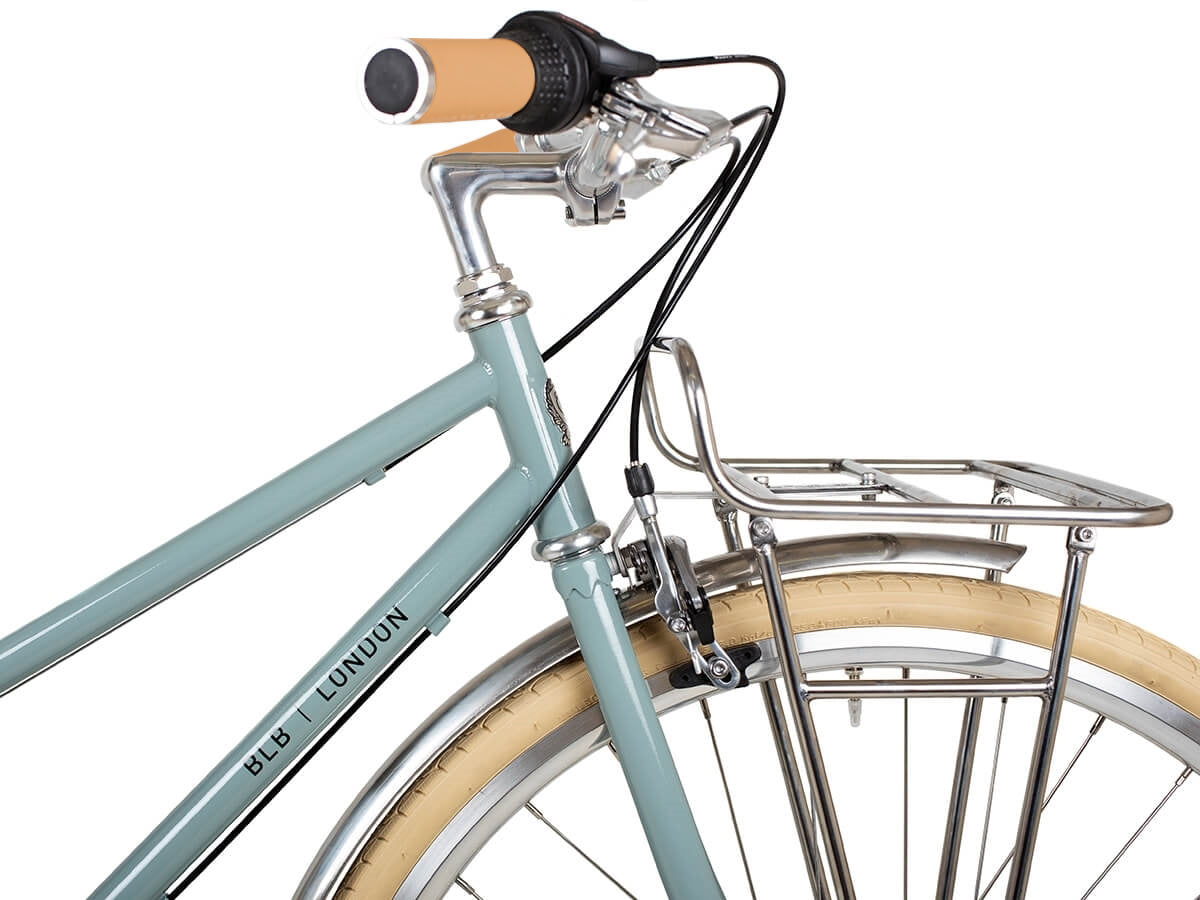 BLB Butterfly 3SPD Pastellgrünes Stadtfahrrad