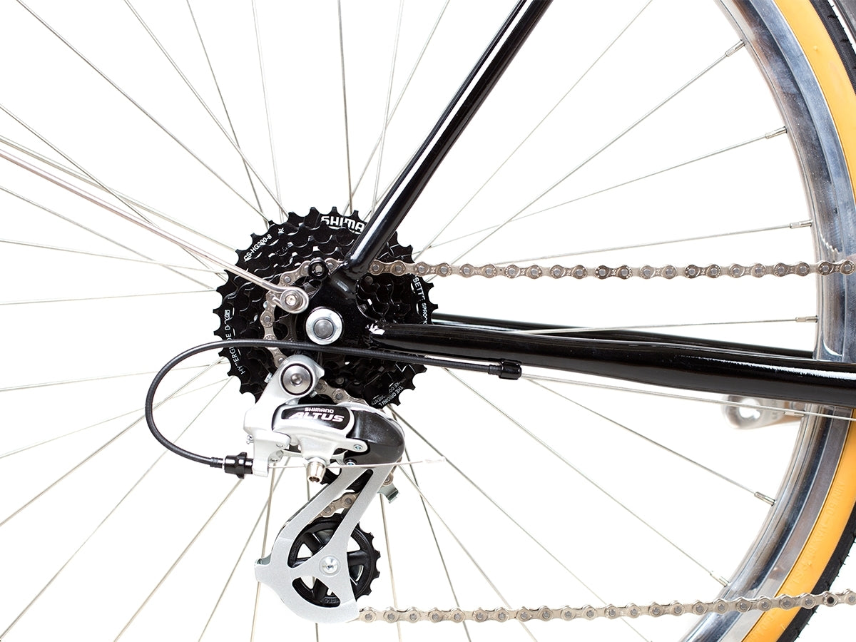 BLB Butterfly 8SPD Citybike Schwarz