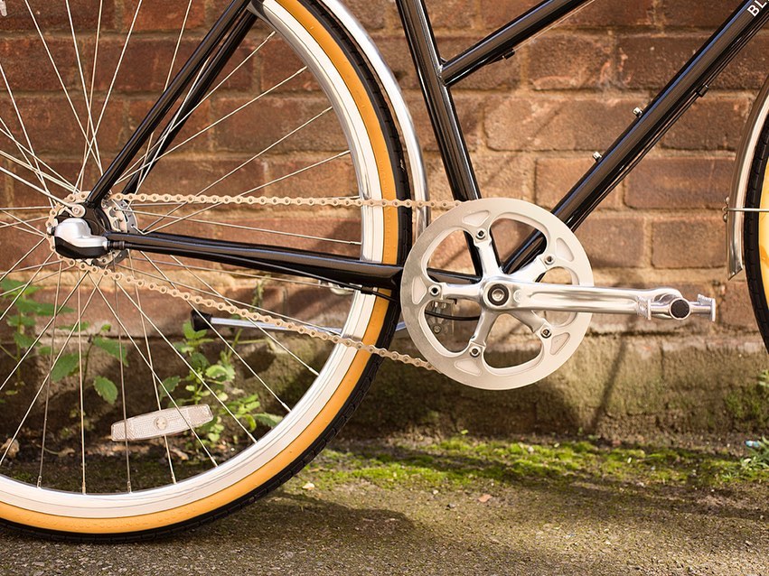 BLB Butterfly 8SPD Citybike Schwarz