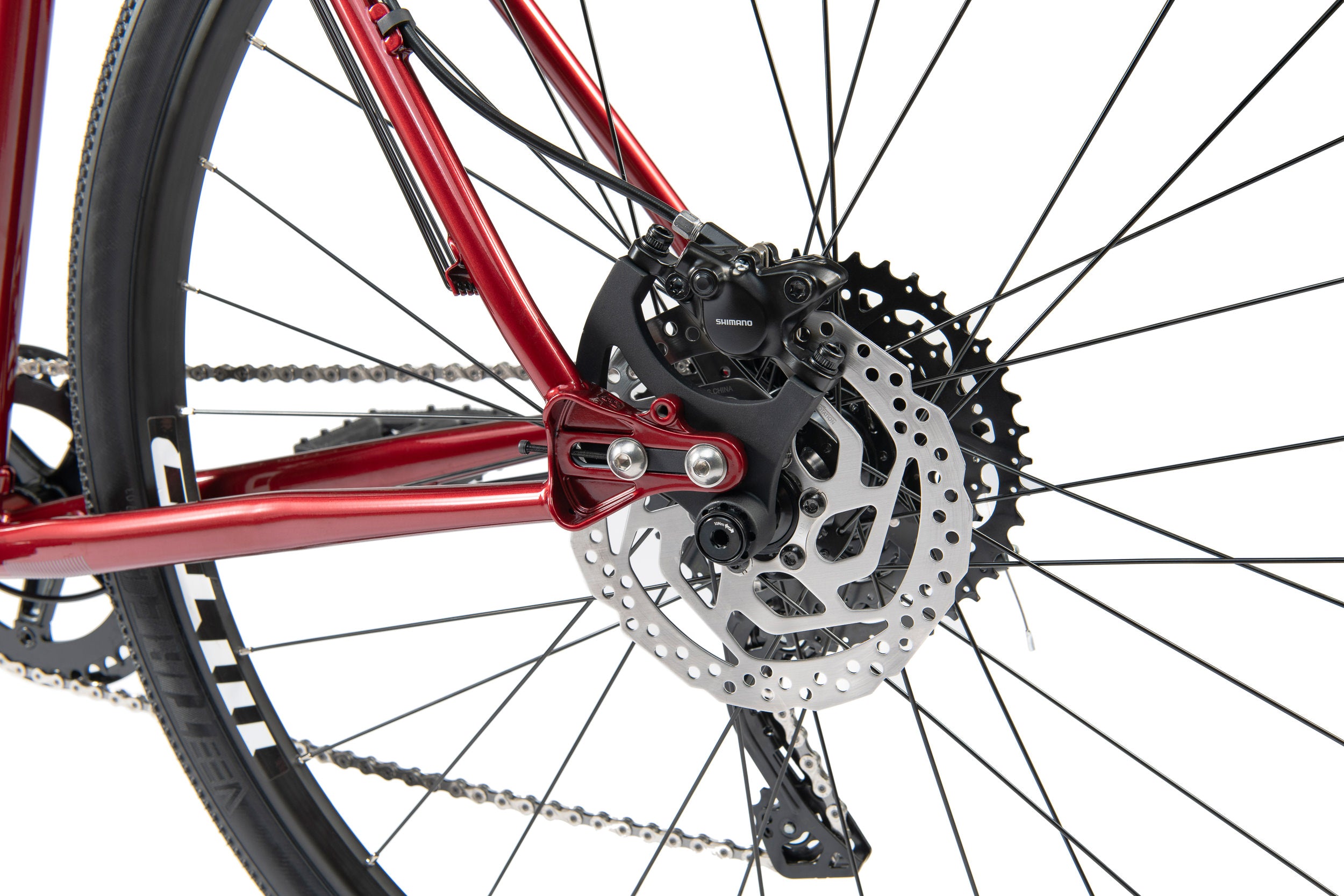 Bicicletta gravel Bombtrack Arise Geared Dark Cherry - 2022