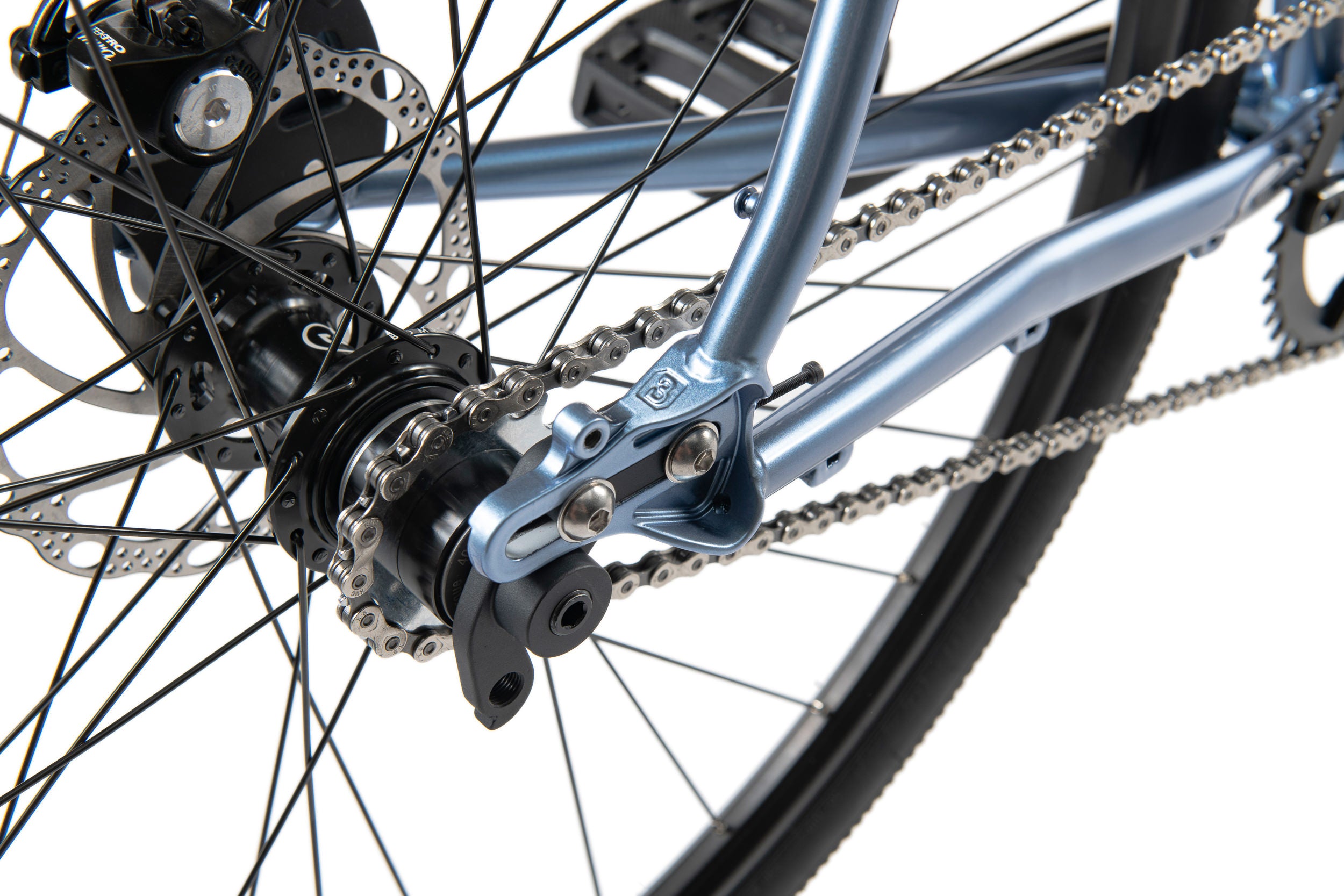Bicicletta gravel Bombtrack Arise Pearl Blue singlespeed - 2021