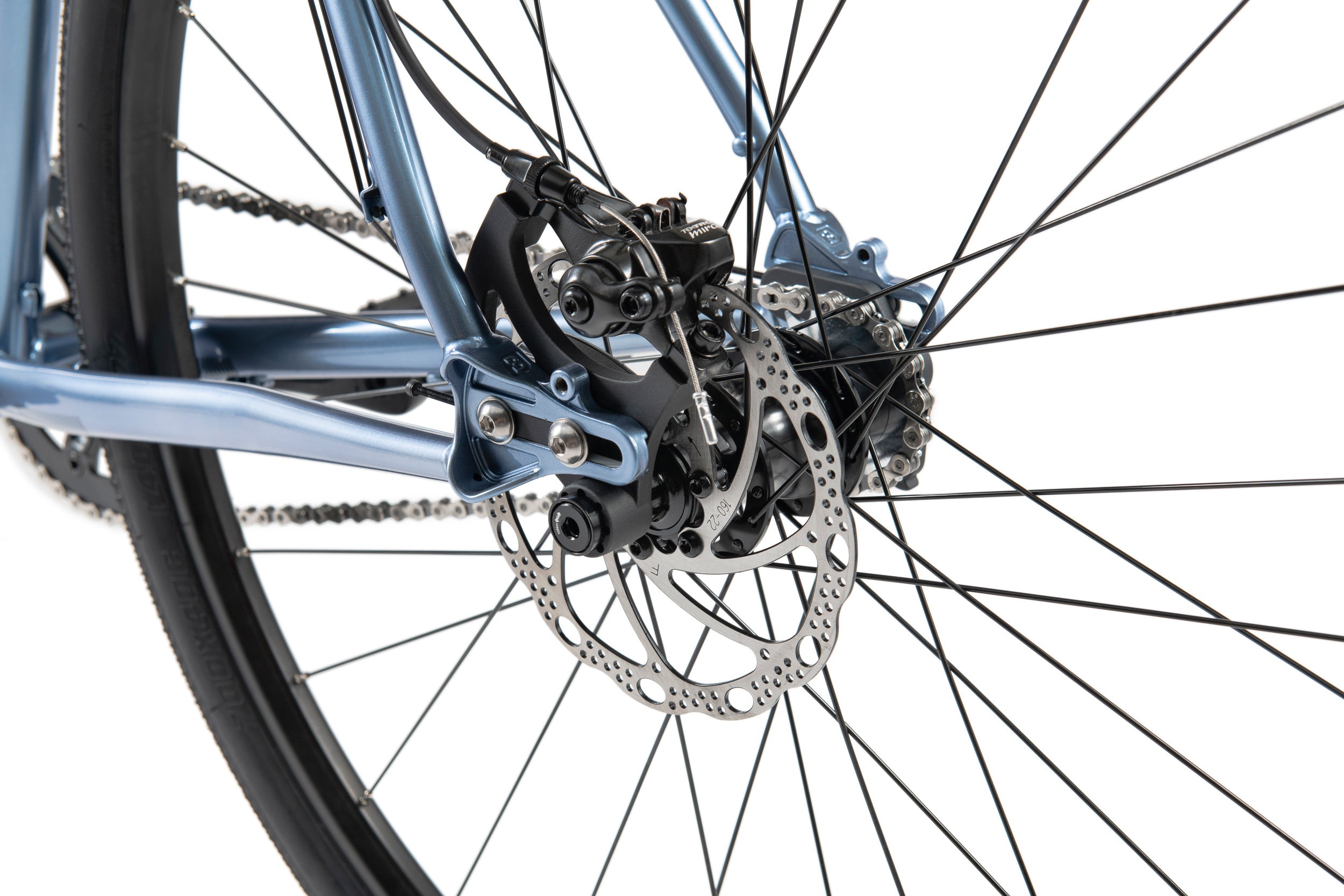 Bicicletta gravel Bombtrack Arise Pearl Blue singlespeed - 2021