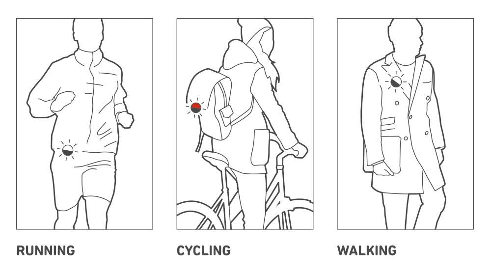 Bookman Eclipse light clip