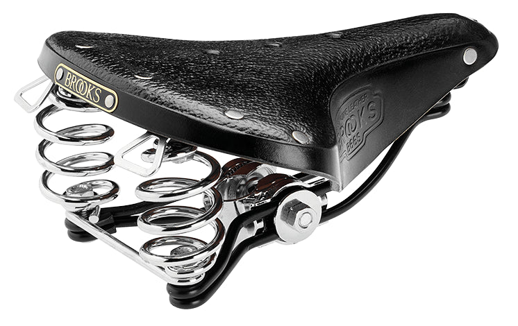 Brooks Front Spring Brooks B66 Short spring saddle – Hirondelle Bike Shop