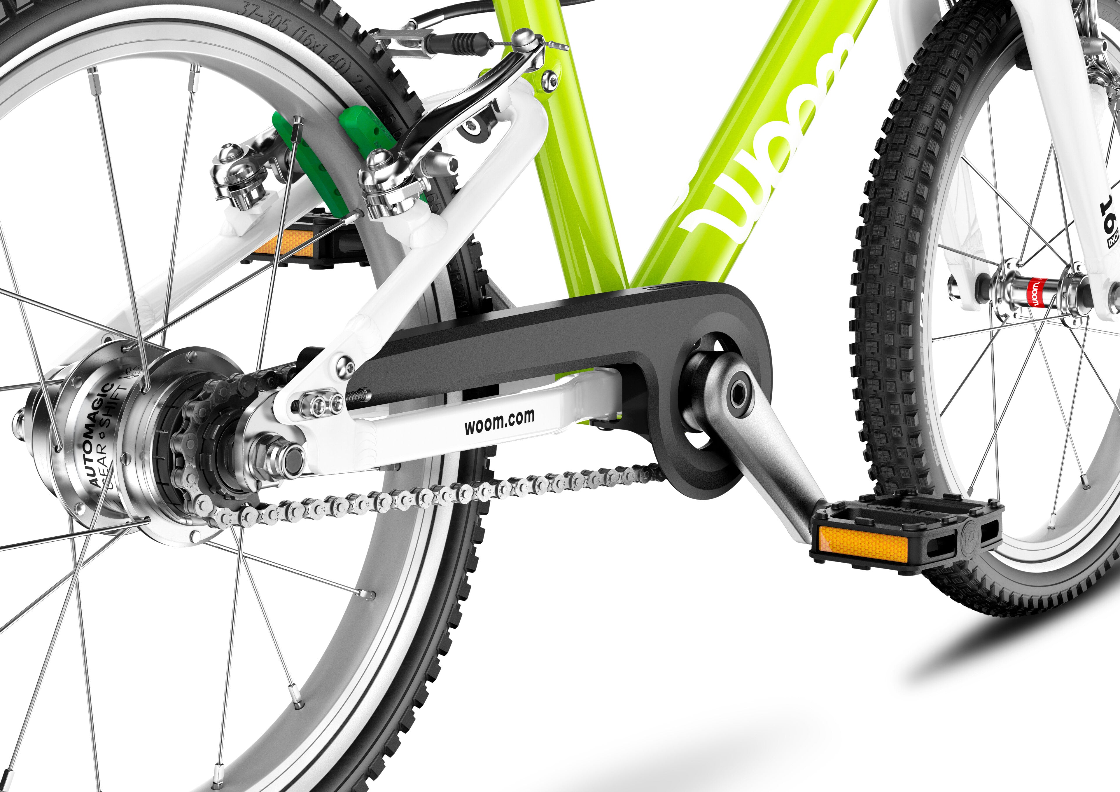 Children's bike 4 - 6 years old with Woom 3 Automagic gears