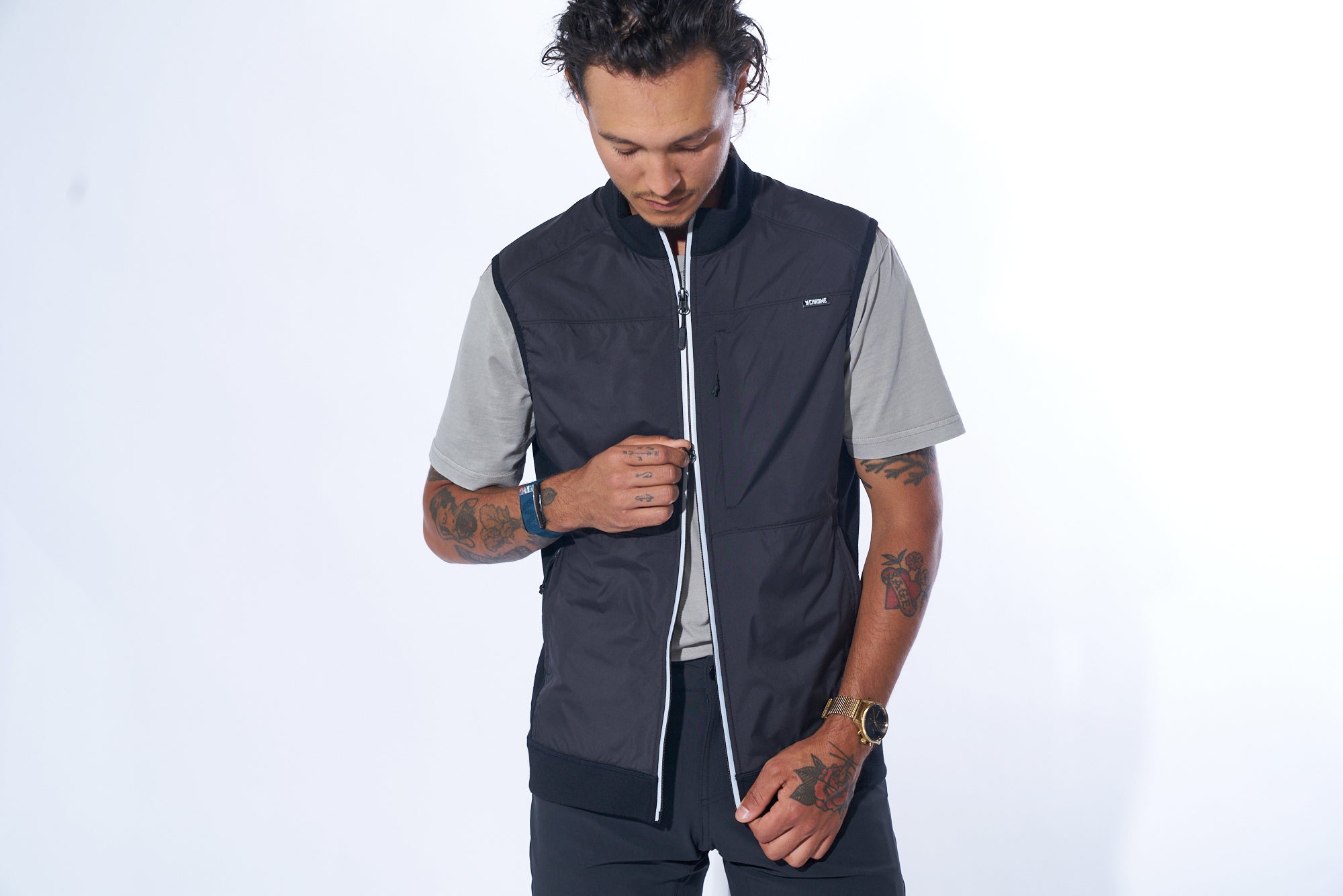 Chrome Surveyor sleeveless jacket
